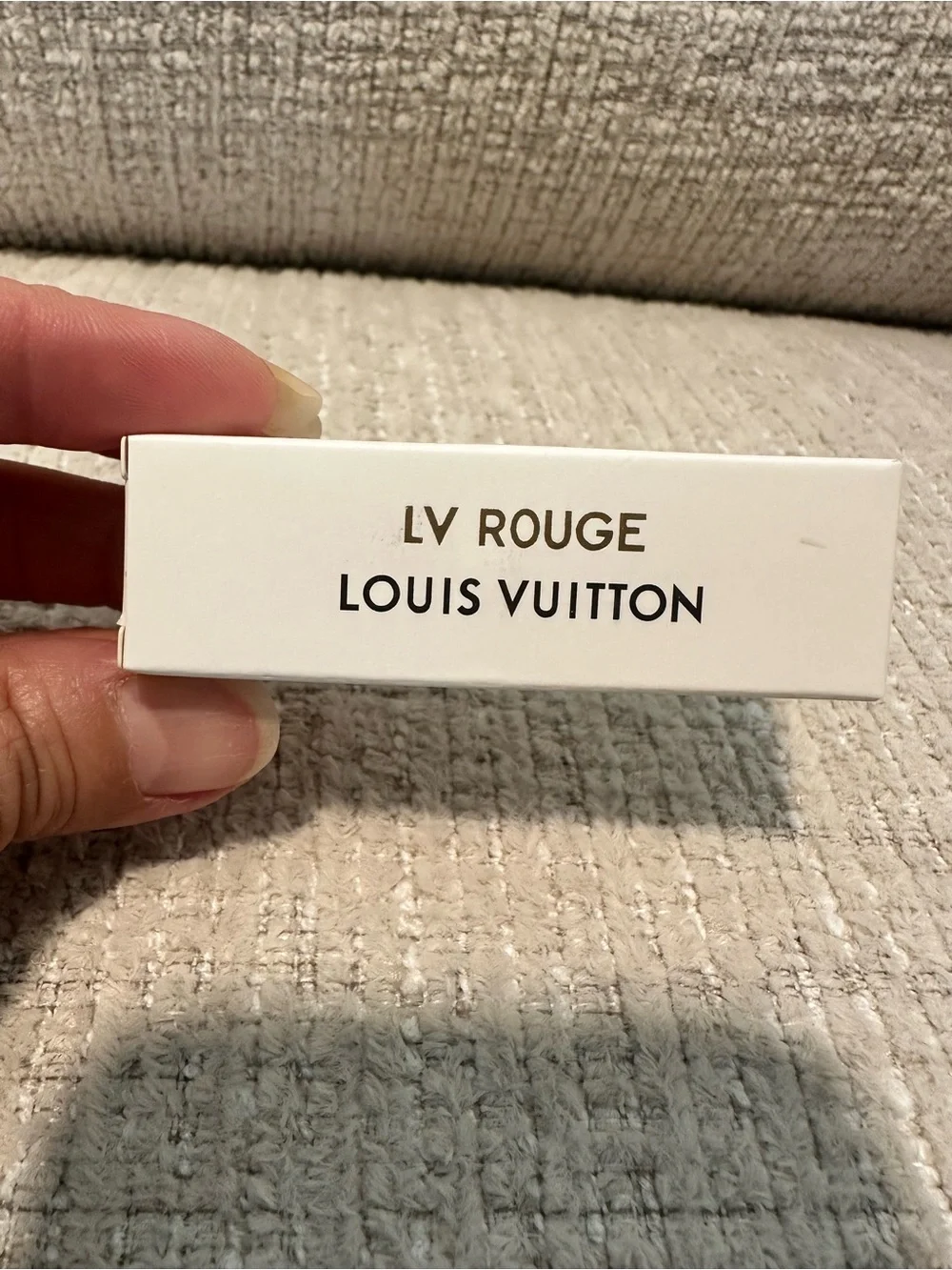 Louis  Vuitton Pink Brown Lipstick with Gold Accents